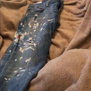 Paint Splatter jeans